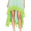 Celeste Skirt Marbella Tie Dye Pool Lime -Camila coelho || FREE PEOPLE || Bardot Sales SDRE WQ10 V1