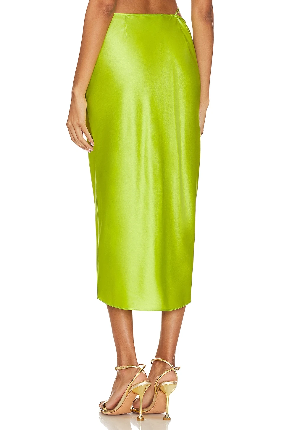 Penina Skirt Chartreuse 5 Penina Skirt Chartreuse - Image 3