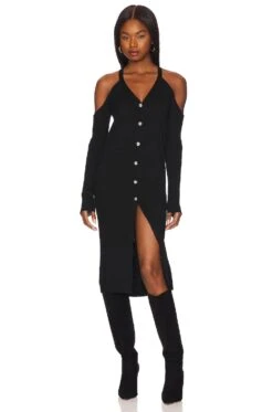 Steve Madden Keva Midi Dress Black