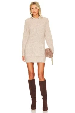Steve Madden Taylor Sweater Dress Oatmeal