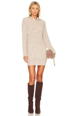 Steve Madden Taylor Sweater Dress Oatmeal -Camila coelho || FREE PEOPLE || Bardot Sales SMAD WD34 V4