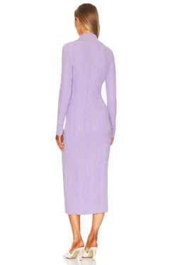 Song Of Style Sanura Collar Cardigan Dress Purple -Camila coelho || FREE PEOPLE || Bardot Sales SOSR WD201 V5