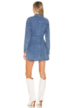 Kelsie Denim Dress Denim -Camila coelho || FREE PEOPLE || Bardot Sales SPDW WD1691 V3