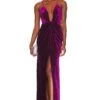 Aurora Deep V Maxi Dress Grape 1 Aurora Deep V Maxi Dress Grape -Camila coelho || FREE PEOPLE || Bardot Sales SPDW WD2030 V1