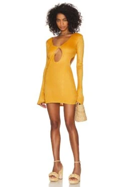Gardenia Mini Dress Sunshine