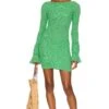 Maisa Crochet Mini Dress Kelly Green 2 Maisa Crochet Mini Dress Kelly Green -Camila coelho || FREE PEOPLE || Bardot Sales TULA WD1329 V1