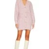 Zelda Cardigan Dress Pale Pink -Camila coelho || FREE PEOPLE || Bardot Sales TULA WD1382 V1