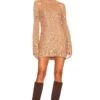 Losa Mini Dress Camel -Camila coelho || FREE PEOPLE || Bardot Sales TULA WD1385 V1