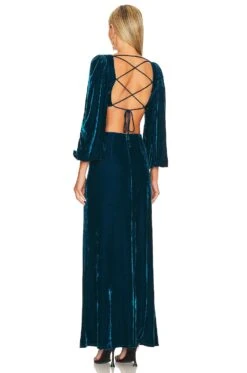 Leona Maxi Dress Midnight Navy -Camila coelho || FREE PEOPLE || Bardot Sales TULA WD1388 V3