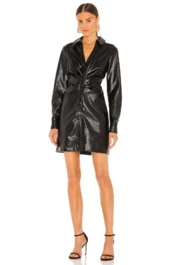 Veronica Beard VESTIDO ECHO Black