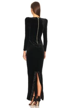 Portrait Gown Black -Camila coelho || FREE PEOPLE || Bardot Sales ZHIR WD202 V4